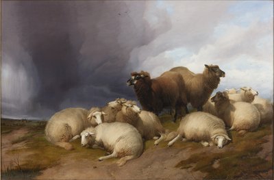 The Approaching Storm by Thomas Sidney Cooper